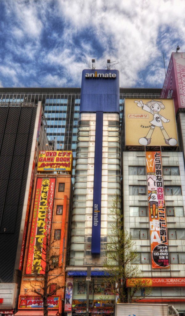 Улица Акихабара в Токио