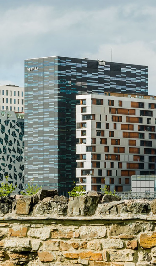 Красивые здания в Осло