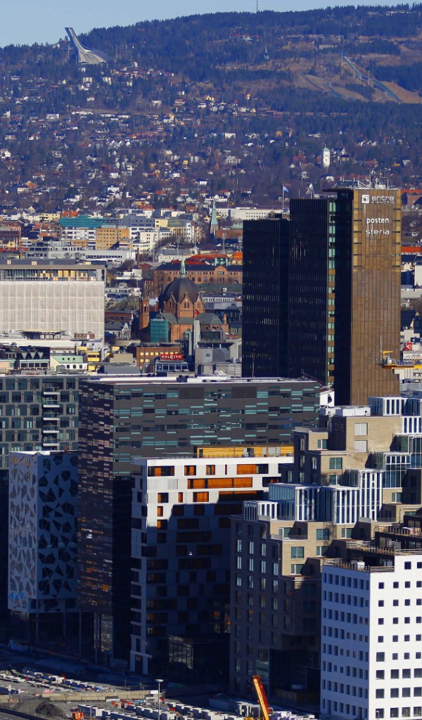 Панорамный вид на Осло