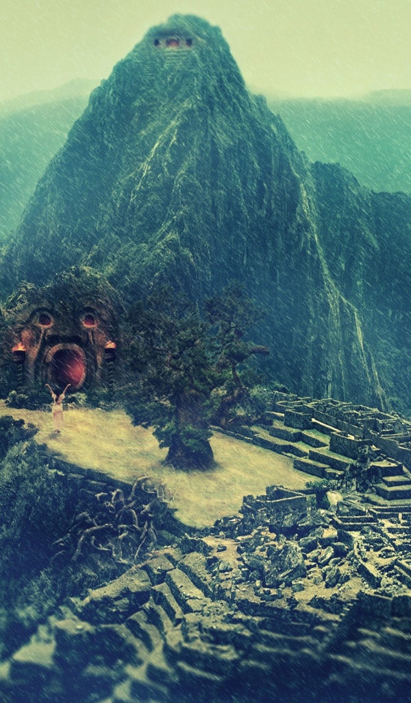 Древний храм в Перу