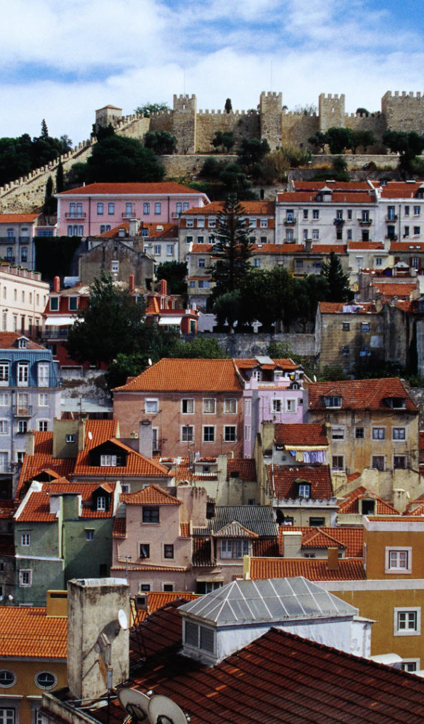 Вид на город Лиссабон