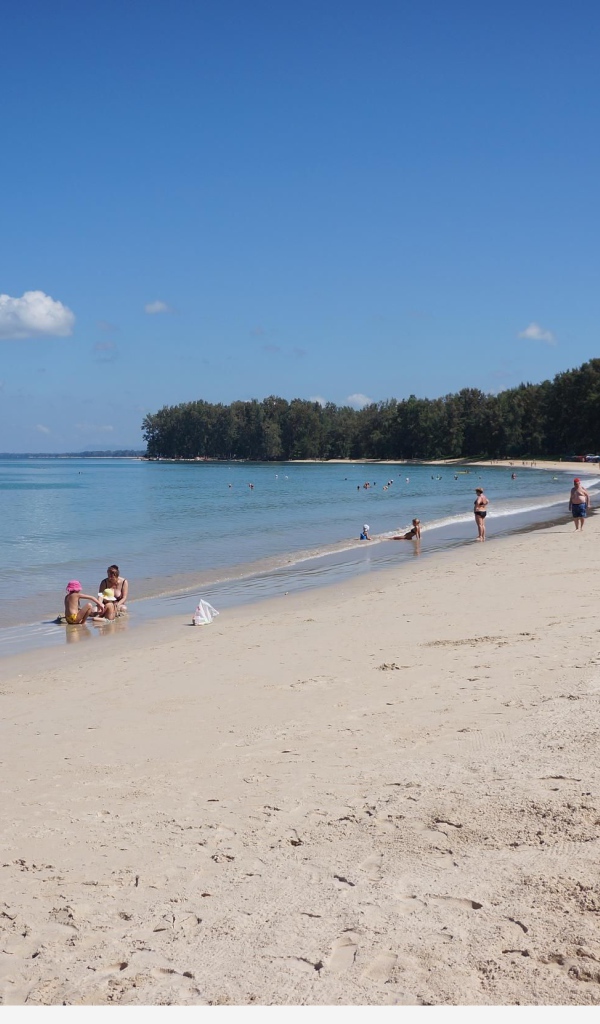 Осенний отдых на пляже на острове Тао, Таиланд