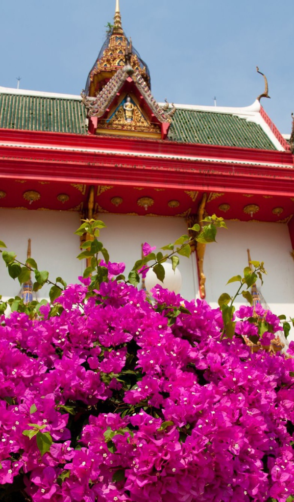 Буддийский храм на курорте Хуа Хин, Таиланд