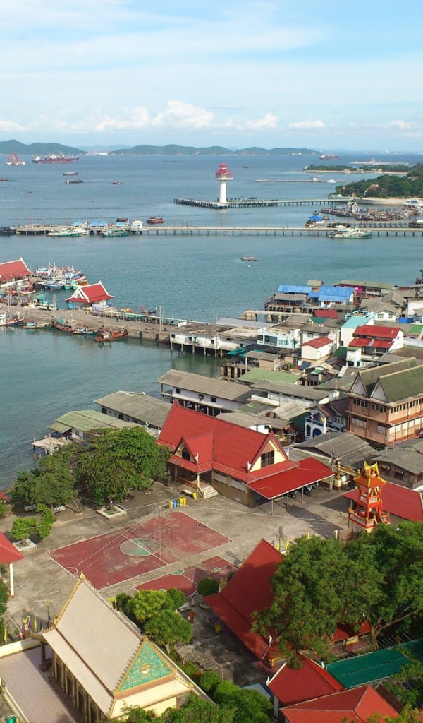 Город на острове Чанг, Таиланд