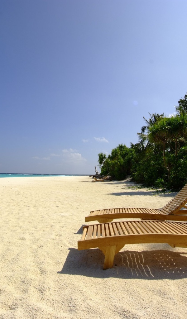 Бескрайний пляж на острове Самет, Таиланд