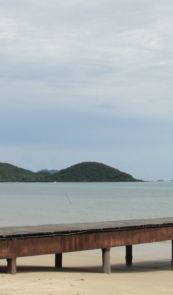 Причал на курорте Ча Ам, Таиланд