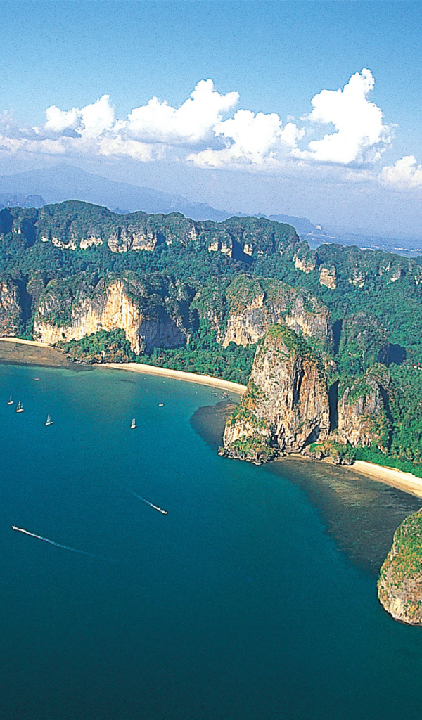 Панорама курорта Краби, Таиланд