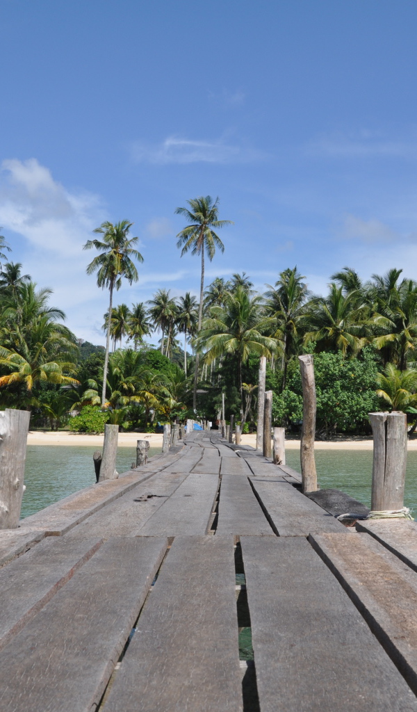 Причал на острове Ко Куд, Таиланд