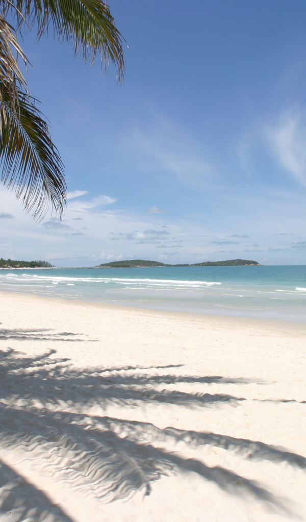 Песчаный пляж на курорте Хуа Хин, Таиланд