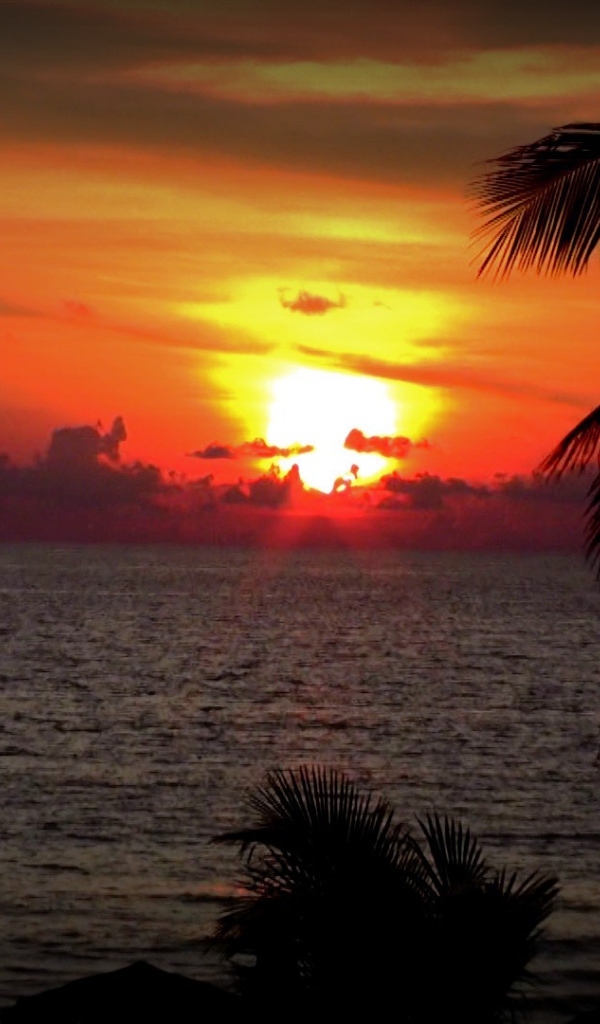 Закат солнца в Пхукете