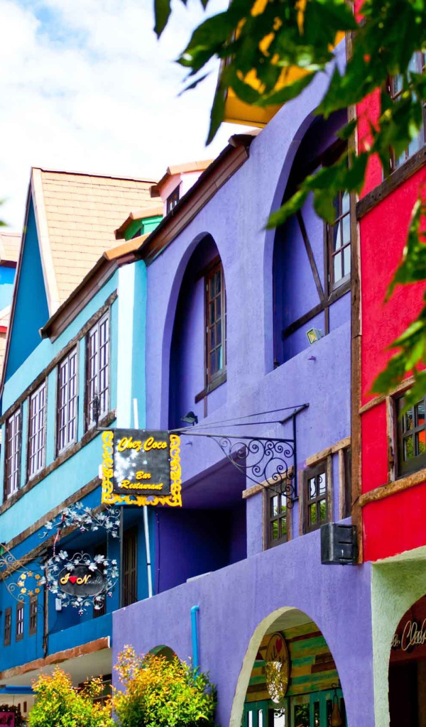 Городские улицы на курорте в Паттайе, Таиланд