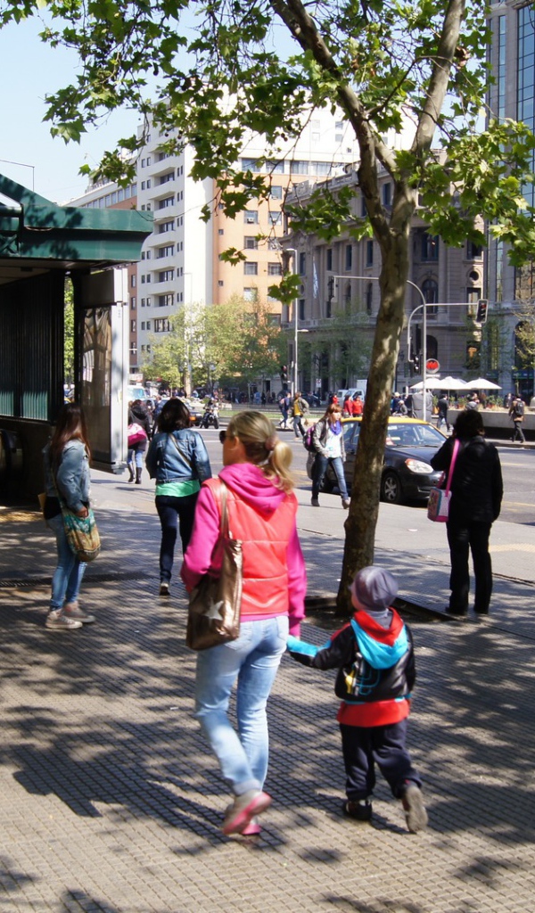 Прогулка в городе на курорте Хуа Хин, Таиланд