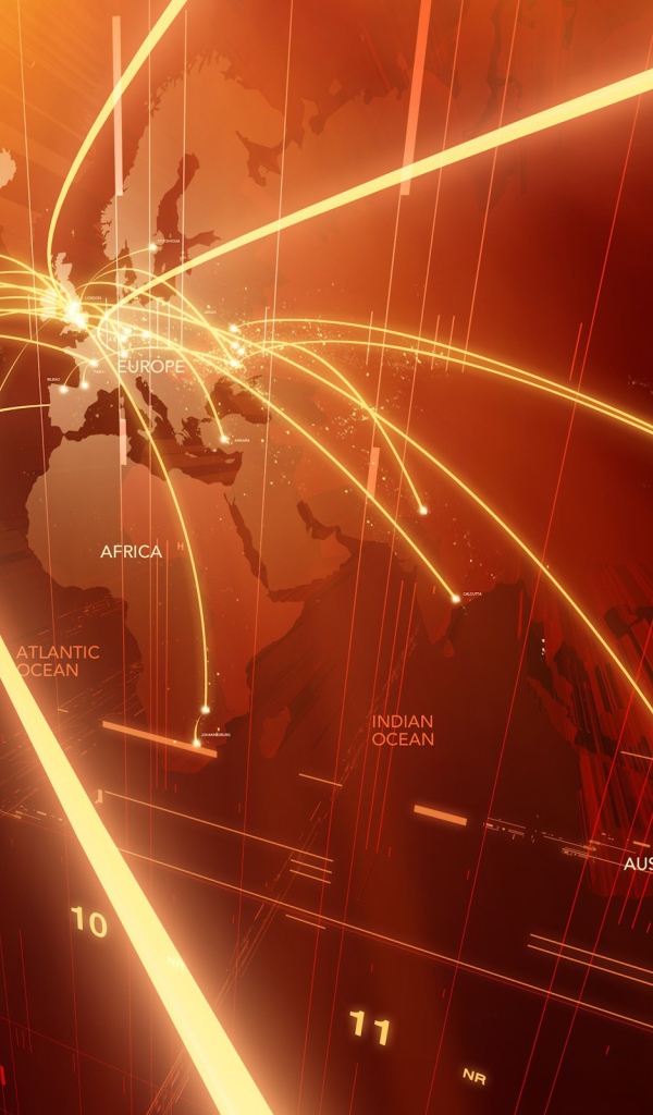 Компьютерная карта Мира