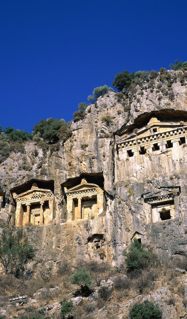 Древние здания в Мармарис, Турция