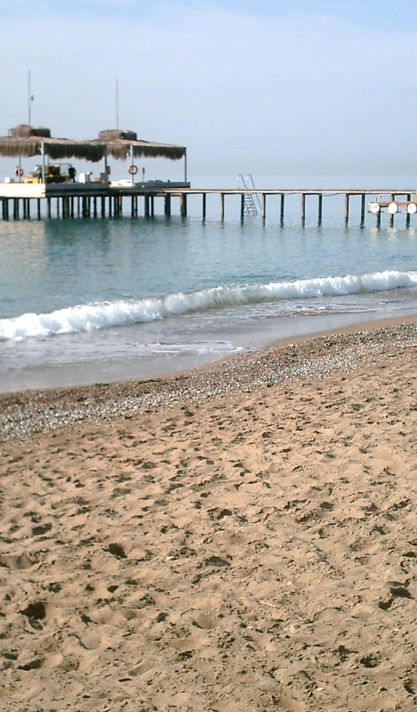 Пляж в Белек, Турция