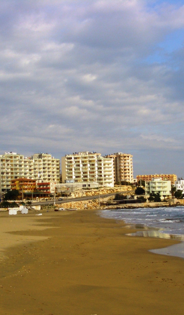 Пляж в Мерсине, Турция