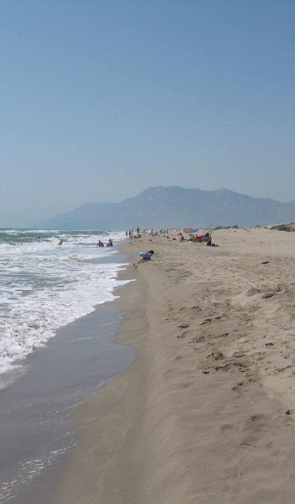 Пляж в окрестностях Эфеса, Турция