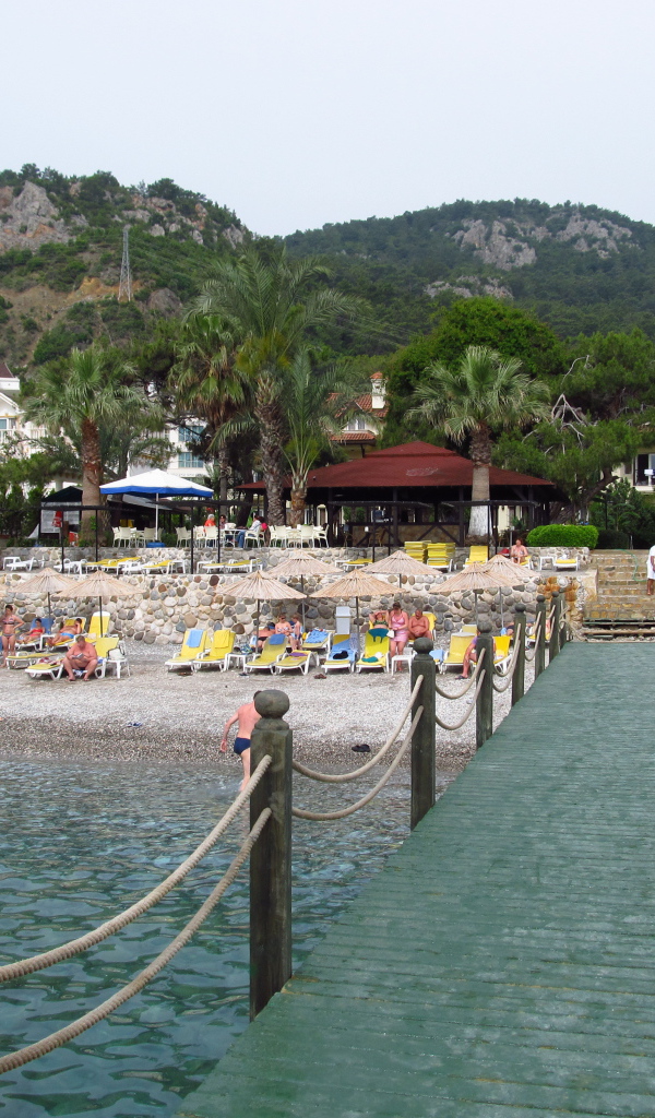 Причал в Кемере, Турция