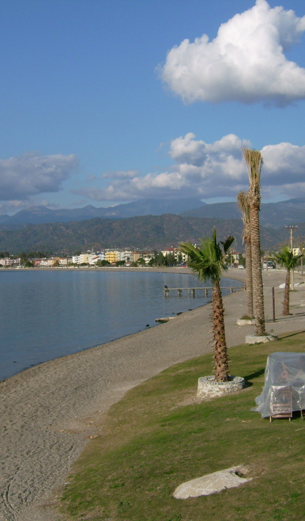 Пляж Чалыш в Фетхие Турция