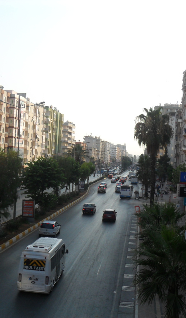 Городские улицы в Мерсине, Турция