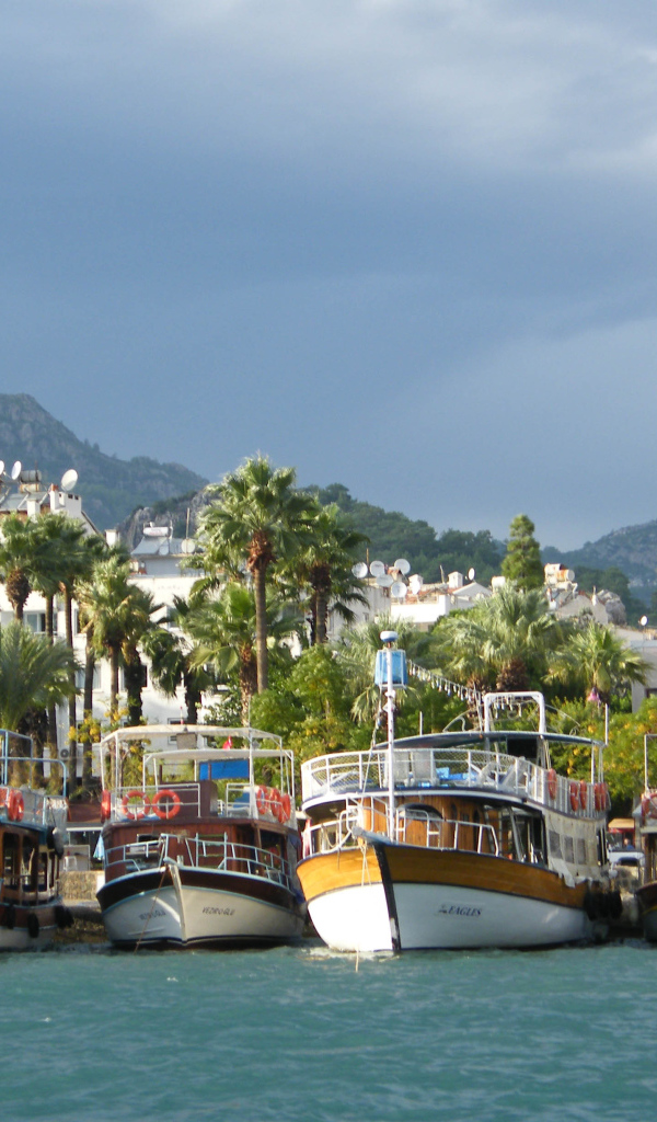 Побережье в Мармарис, Турция