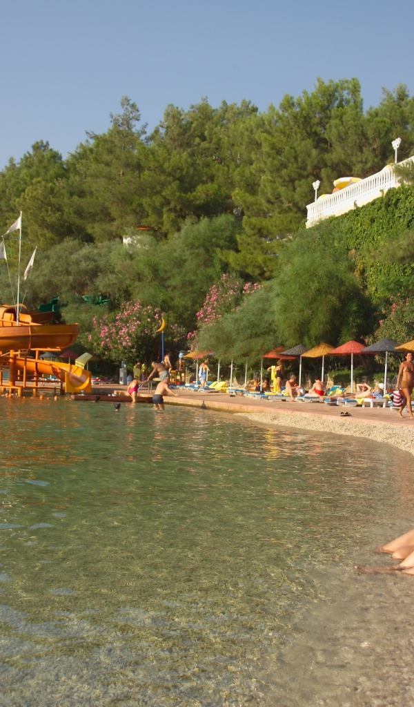 Набережная в Фетхие, Турция