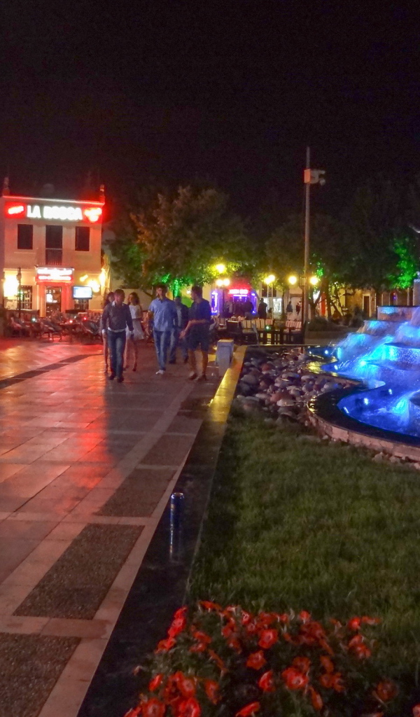 Ночная прогулка по Мармарис, Турция