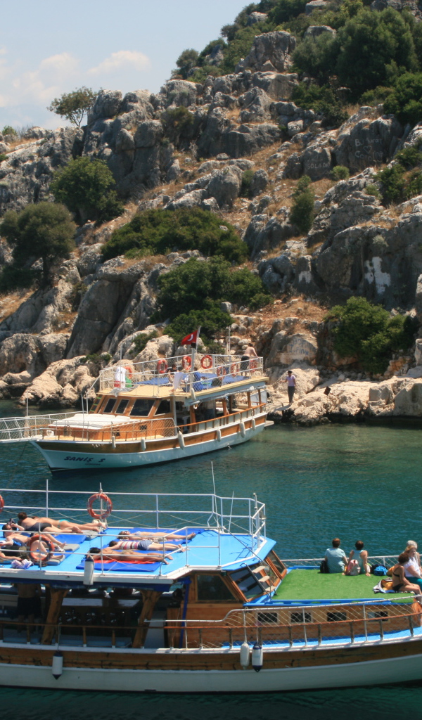 У побережья Фетхие, Турция