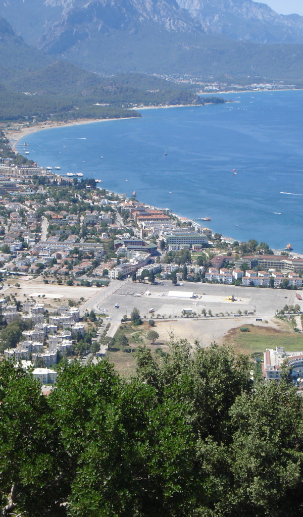 Панорама курорта Белек, Турция