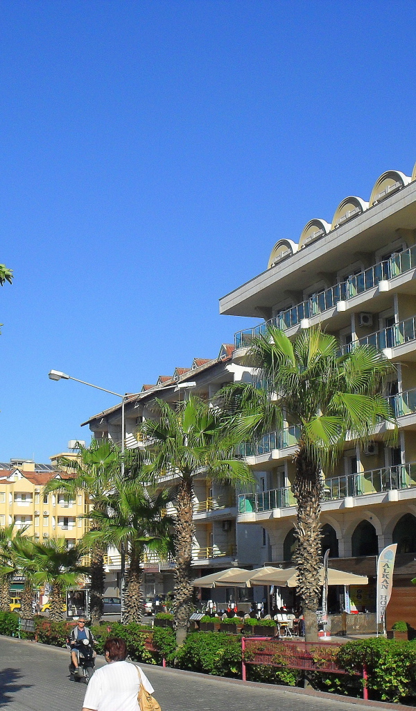 Улица в Мармарис, Турция