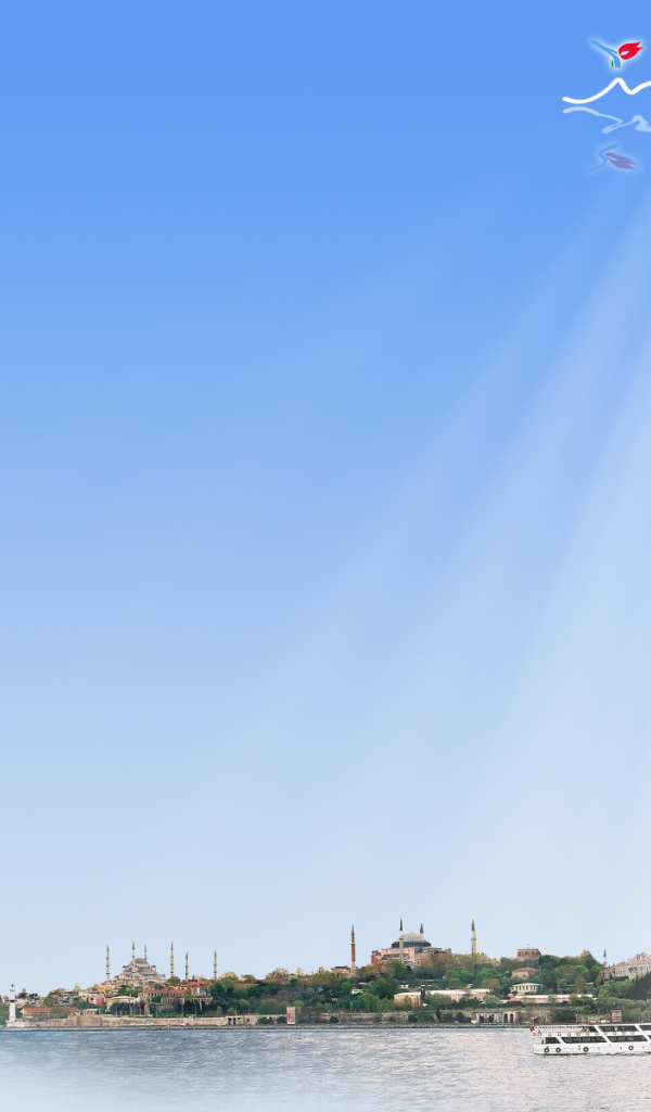 Лучи солнца над Стамбулом