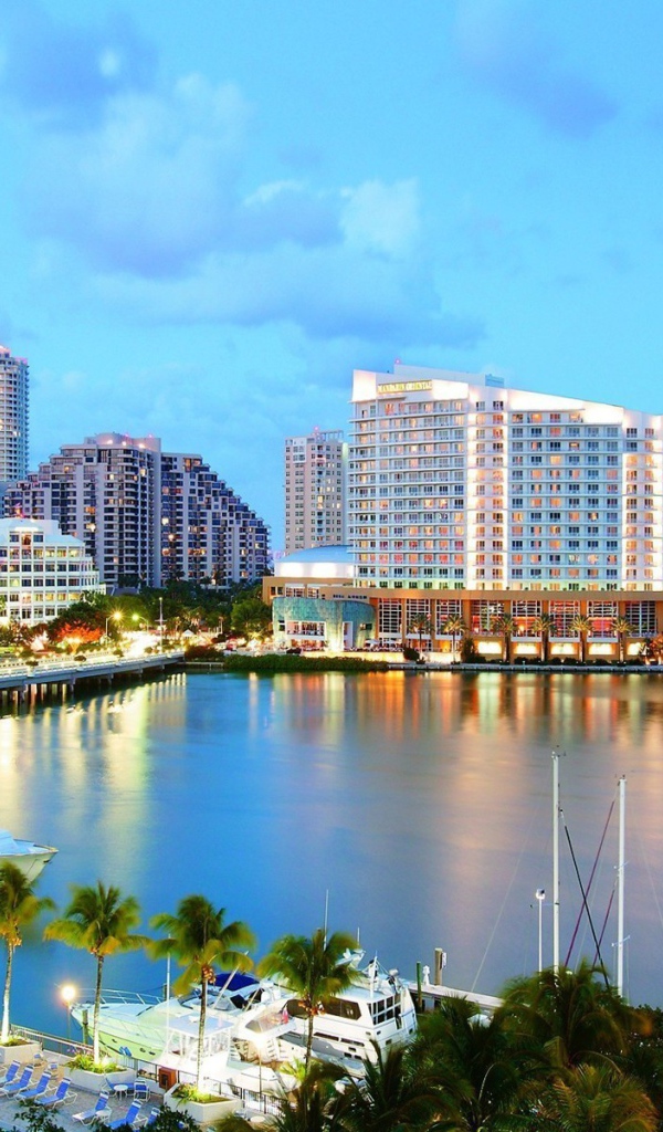 Бухта в Майами