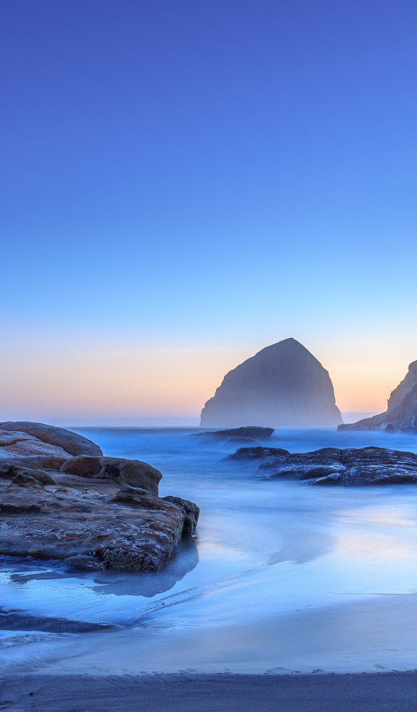 Побережье в Пасифик Сити, Орегон, Соединенные Штаты Америки