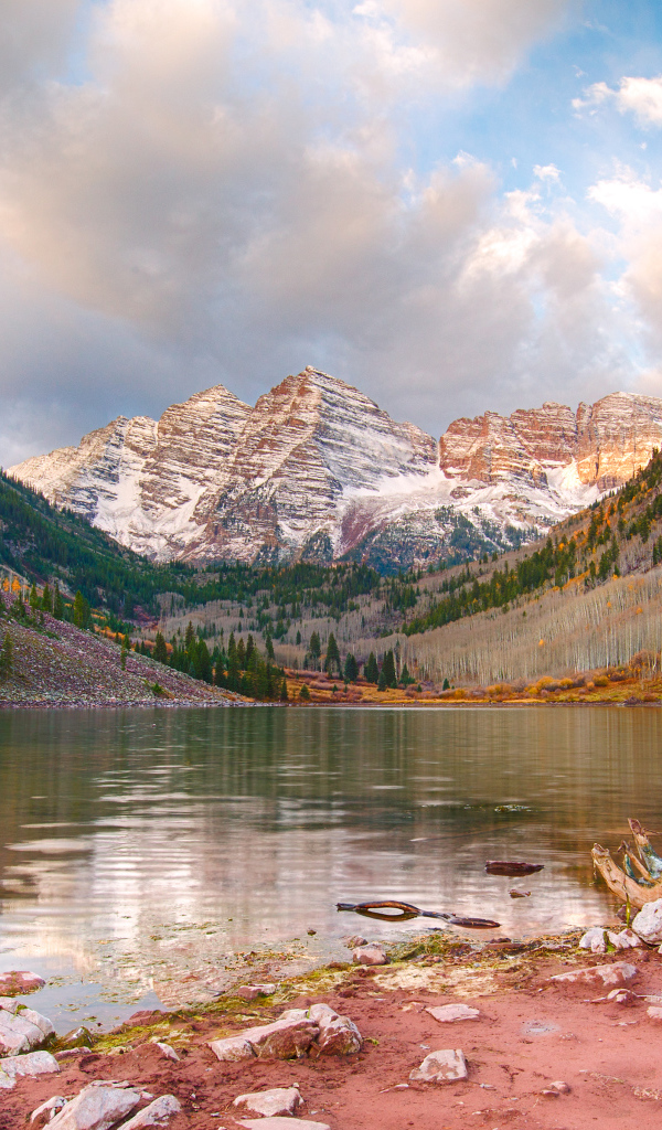 Озеро в штате Колорадо, США