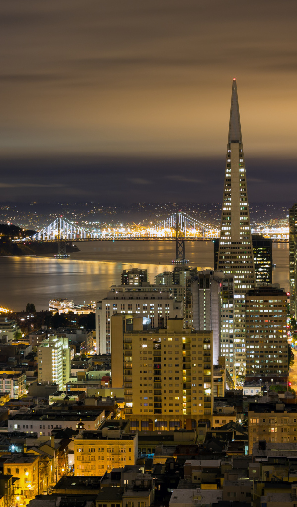 Ночной Сан-Франциско, США