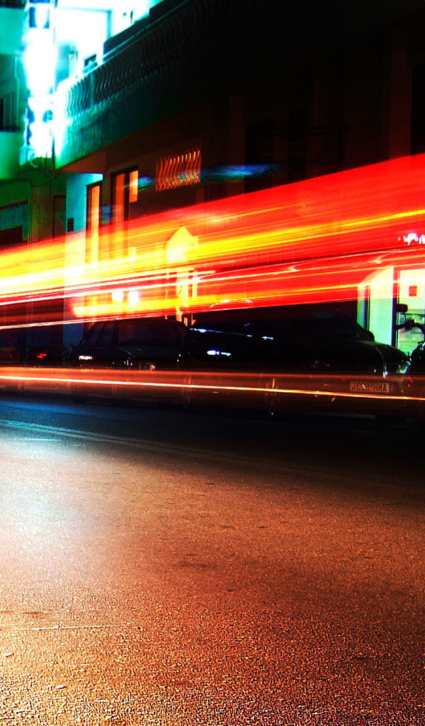 Ночное движение в Майами