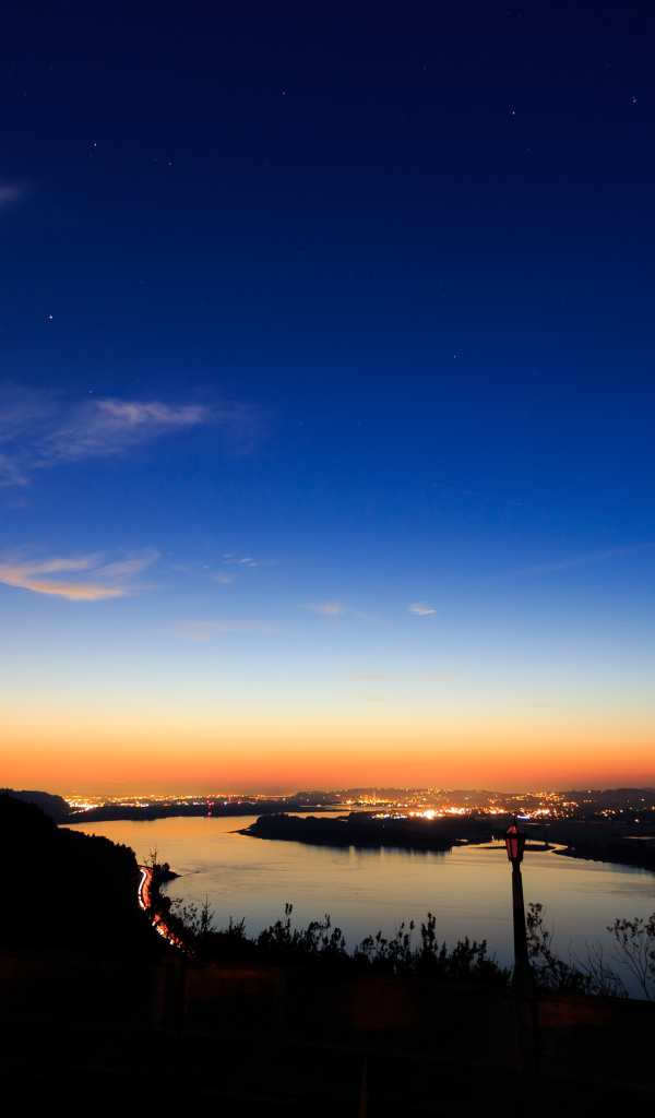 Закат в Портленде, Орегон, США