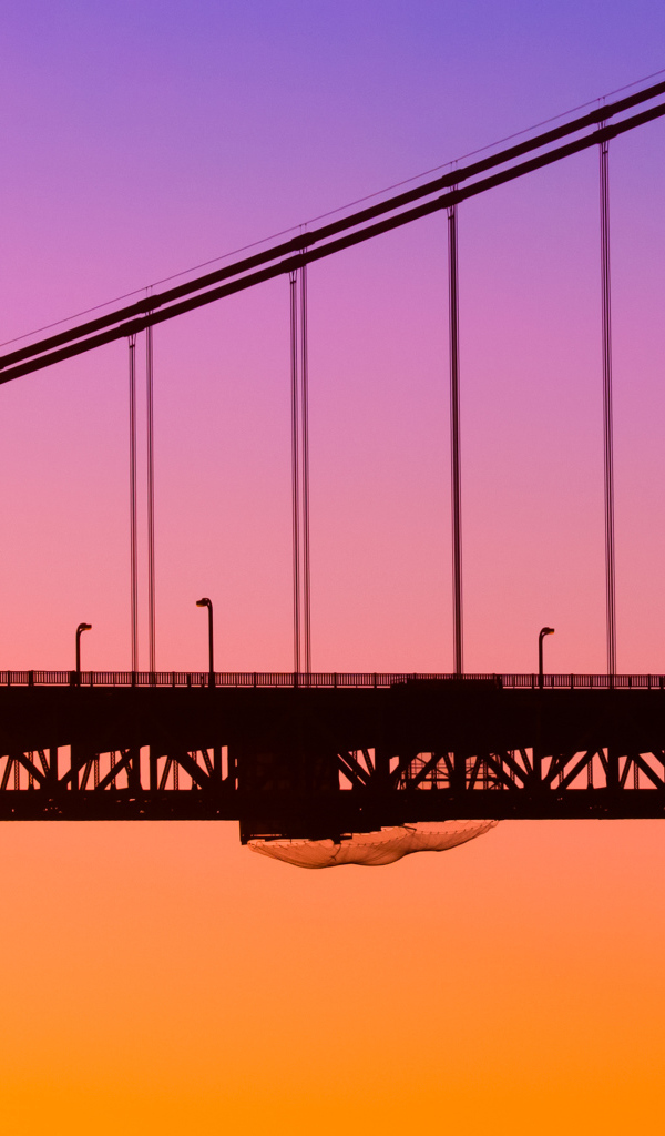 Sunset in San Francisco, USA