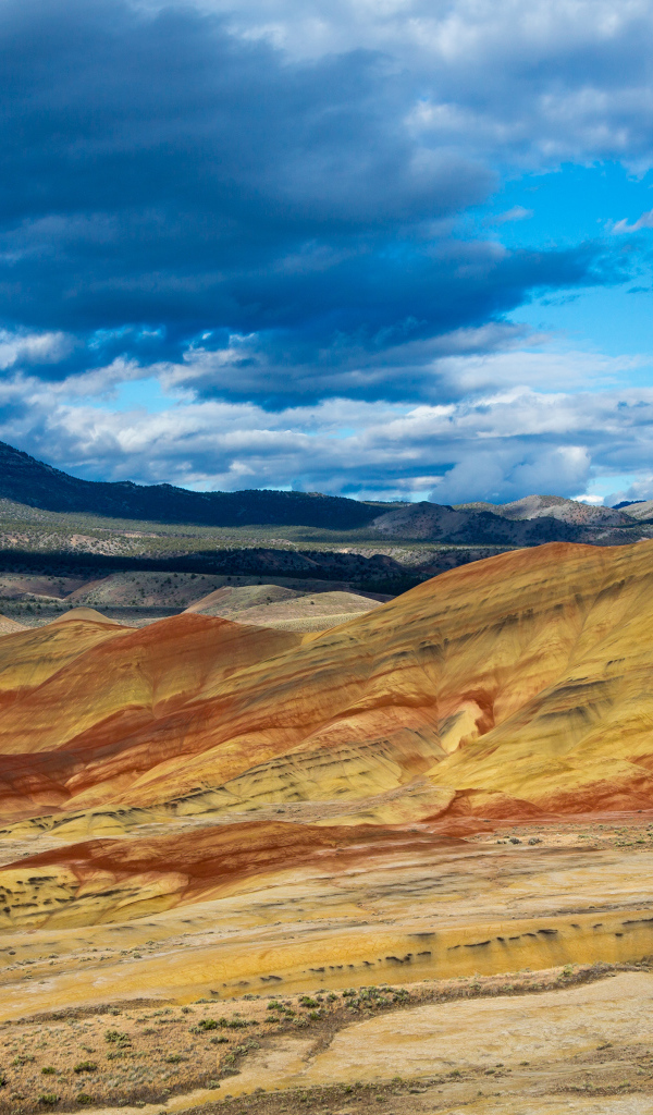 Пейнтед Хилс в Восточном Орегоне, США