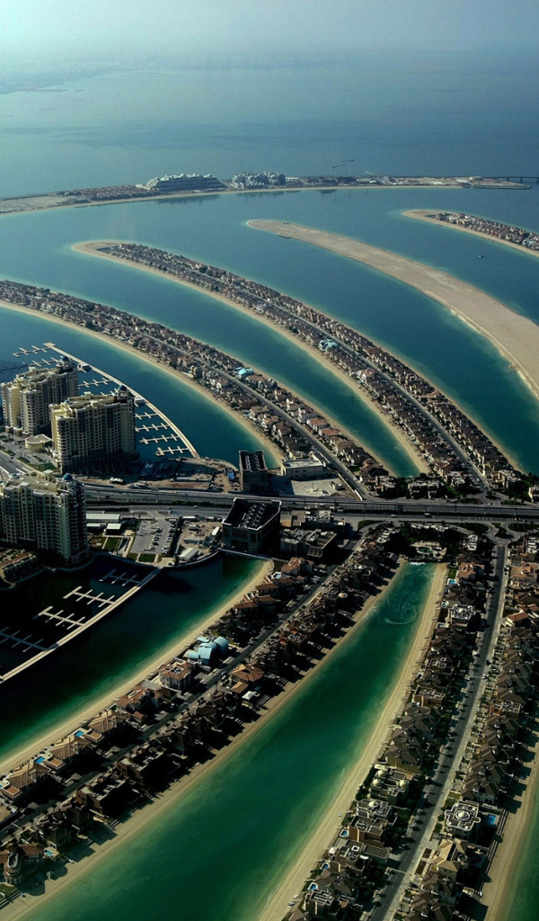 Остров пальма в Дубаи