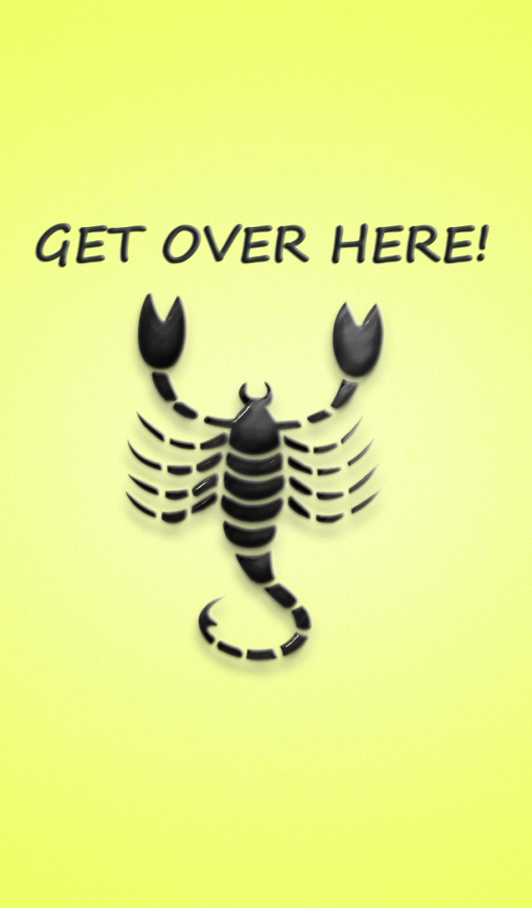 Рисунок знака Скорпион