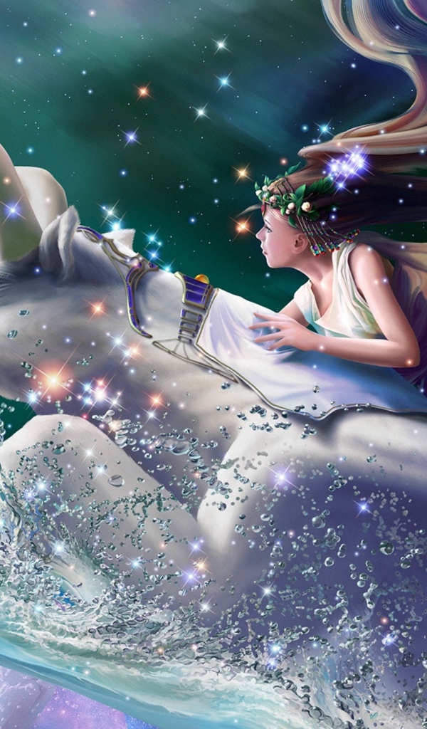 Девушка верхом на Тельце