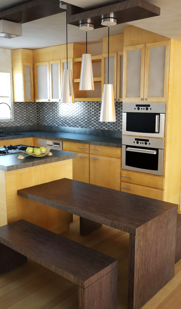 Небольшой стол на кухне