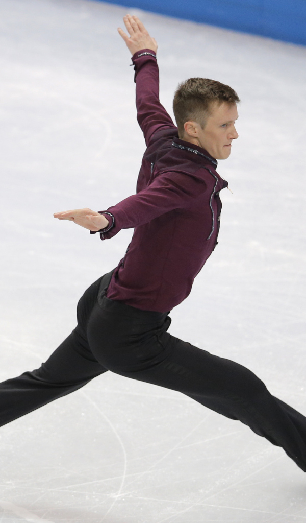 American figure skater Jeremy Abbott won the bronze medal