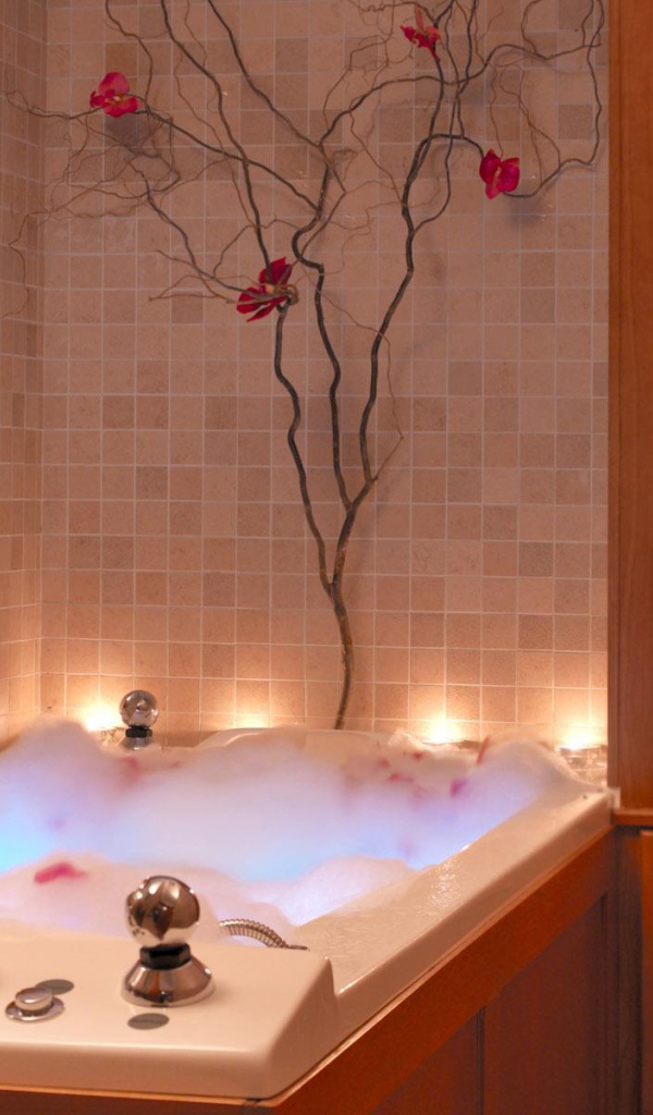 Ванная с пеной