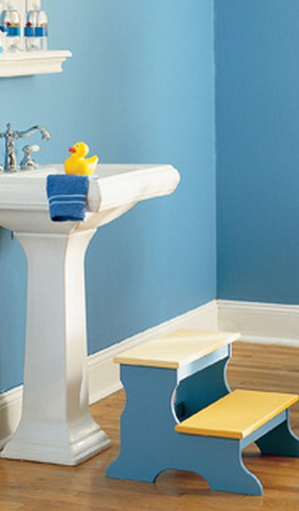 Оформление ванной для детей