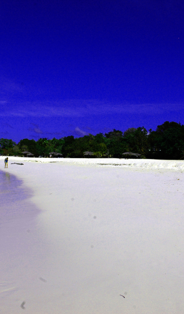 Пляж на курорте Гуардалавака, Куба