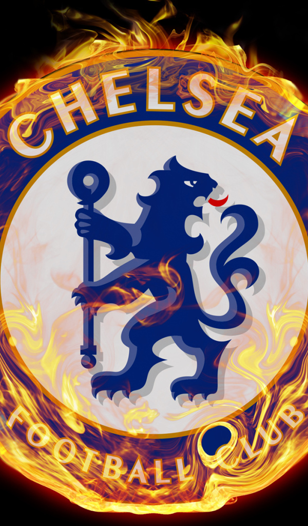 Возлюбленный Футбольный клуб Челси в огне