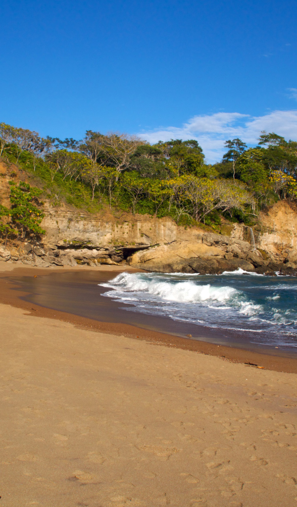 Прекраснoe побережье в Коста-Рика