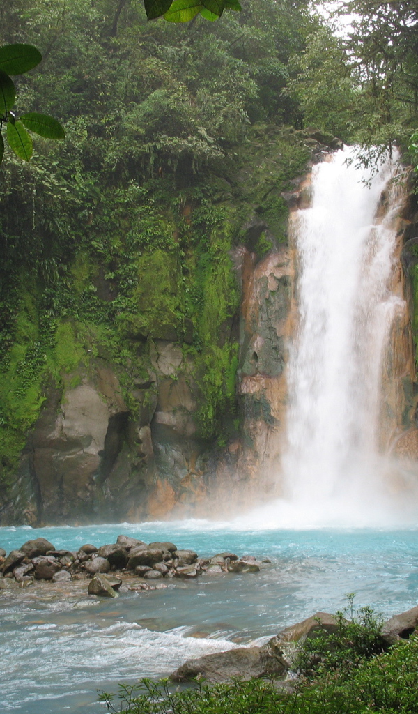 Селеста водопад в Коста-Рика